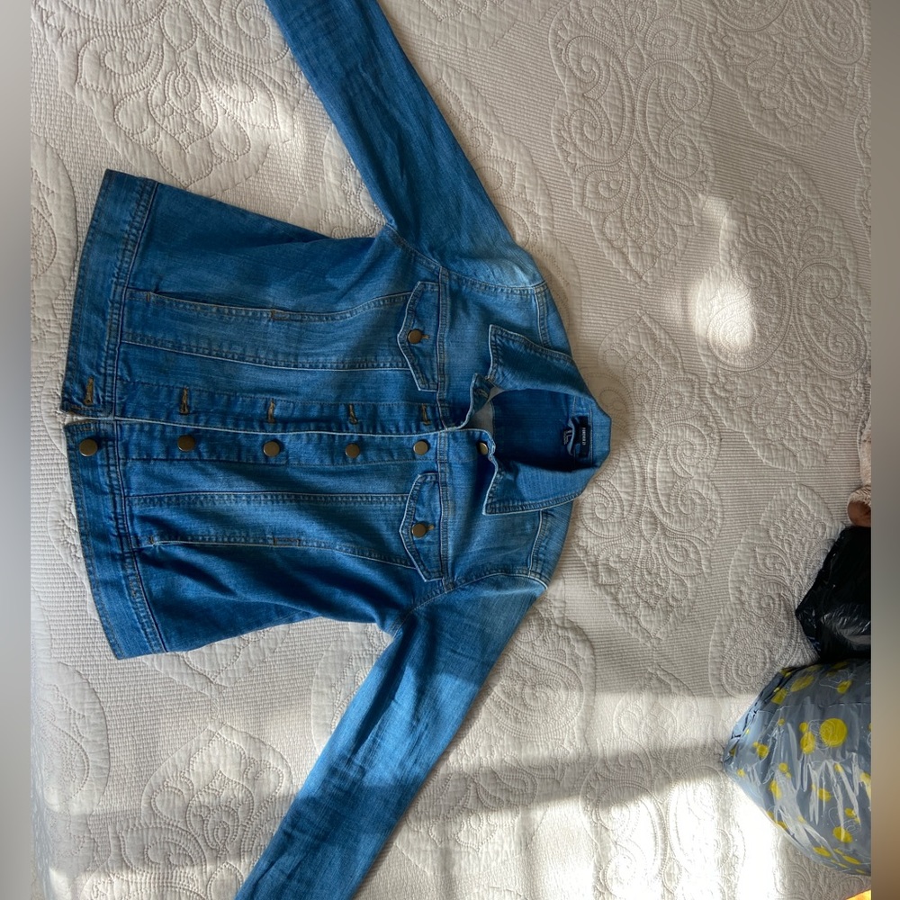 Forever 21 denim jacket, size small.